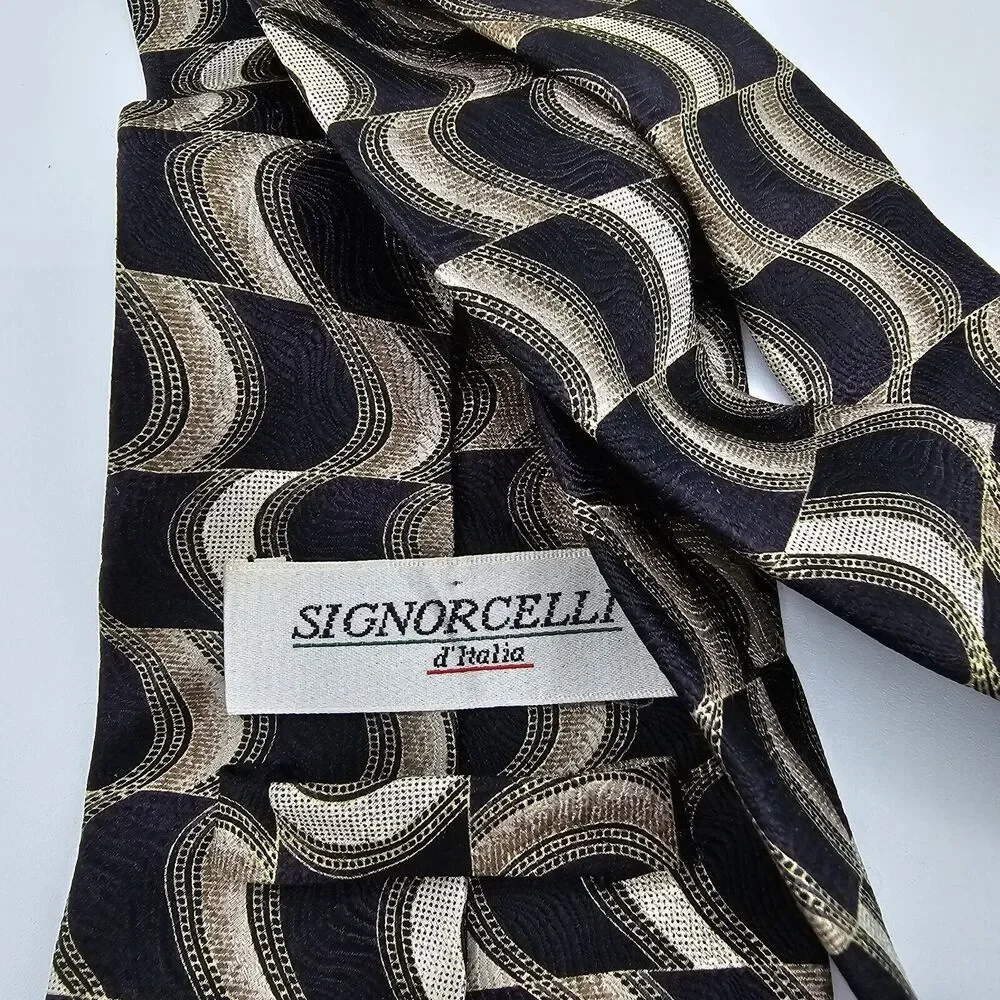 Mens Necktie Signorcelli SILK Tie 57.5